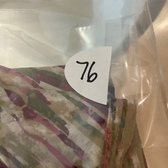 Royal Robbins A-line Skirt Women Size 12 Multicolor 100% Cotton Pockets Side Zip - Picture 10 of 10